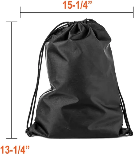 Vista 2 de PAXCOO 10 piezas de Cinch Sack Mochila con cordón Sinch Tote Bolsa de siesta para gimnasio