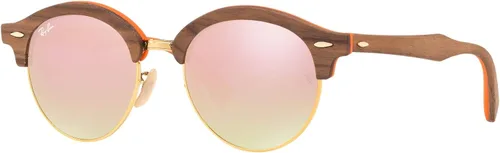 Vista 2 de Ray-Ban RB4246m Clubhouse - Gafas de sol redondas de madera