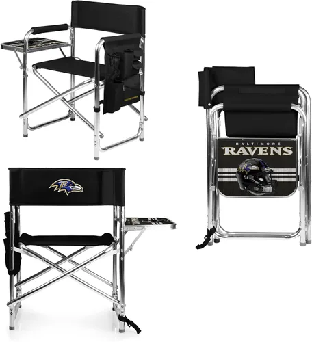Vista 49 de Picnic TIME NFL Unisex-Adult NFL Sports Chair with Side Table, Beach Chair, Camp Chair for Adults