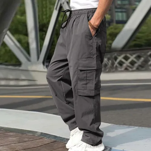 Vista 7 de Vickyleb Sweatpants for Men Jogger, Men's Athletic Casual Fleece Sweatpants with Pockets Big and Tall Pants