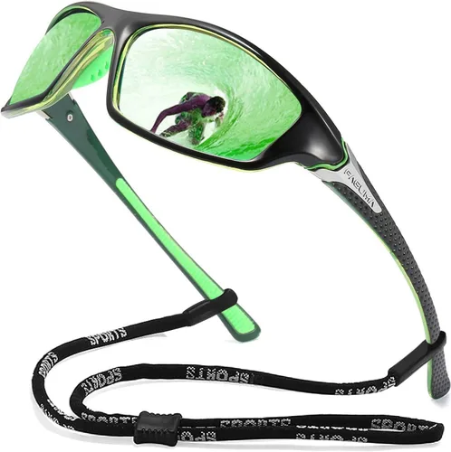 Vista 19 de Gafas de sol polarizadas para hombre, ciclismo, conducir, pesca, 100% protección UV Cycling Driving Fishing