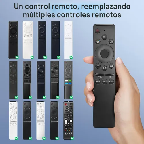 Vista 3 de Paquete de 2 controles remotos de repuesto para Samsung Smart TV, sin