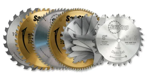 Vista 3 de SawStop Hoja de carpintería Titanium Series Premium - 40 dientes BTS-R-40ATB