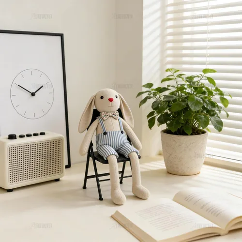 Vista 5 de AUEAR, 12" sillas plegables de plástico decoración negro escala 1/6