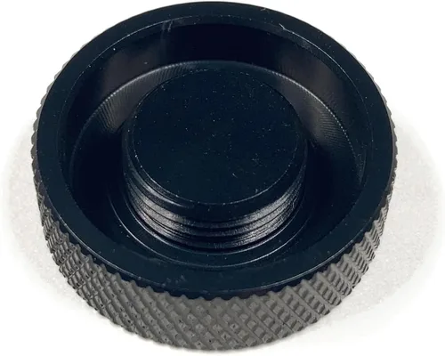 Vista 2 de E Z Válvula de drenaje de aceite DC-001 Tapón de polvo de metal roscado para válvulas automotrices - (serie 100)