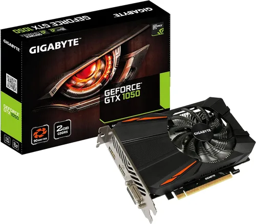Vista 5 de Tarjeta gráfica Gigabyte Geforce GTX 1050 Ti Windforce (GV-N105TWF2OC-4GD)
