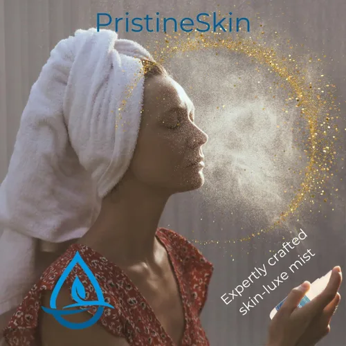 Vista 6 de HYPRISTINE Spray y limpiador avanzado para rostro y cuerpo PristineSkin con ácido hipocloroso para la piel, totalmente natural, calmante