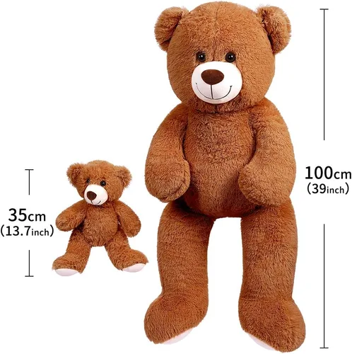 Vista 5 de Oso de peluche grande para mamá, oso de peluche gigante para bebé, oso de peluche para niños, novia en el día de la madre, día de San Valentín