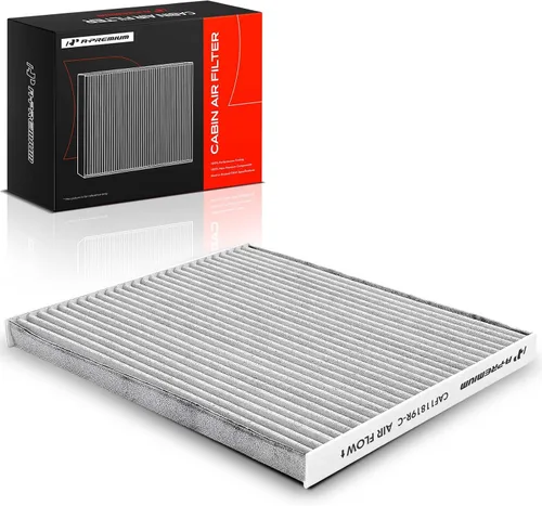 Vista 9 de A-Premium Filtro de aire de cabina con carbón activado, compatible con Hyundai Sonata, Azera, Santa Fe y Kia Cadenza, Optima, Sedona y GMC Terrain