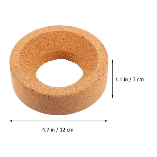 Vista 6 de Mipcase Base de corcho para matraz de laboratorio Matraz Cork Mat Soporte de anillo