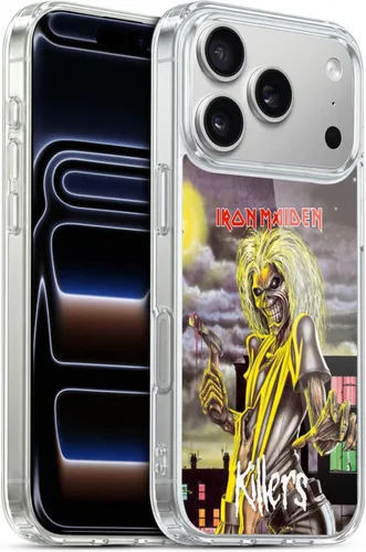 Vista 146 de Head Case Designs Funda de gel suave con licencia oficial de Iron Maiden Brave New World, compatible con Apple iPhone 7 Plus/iPhone 8 Plus Nuevo