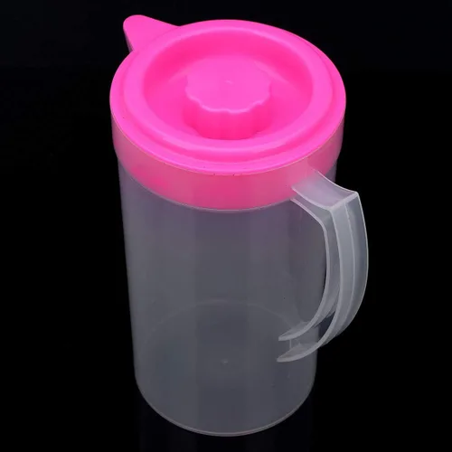Vista 7 de Aislor Plastic Straining gallon pitcher,Dishwasher Safe Pink 1500ml