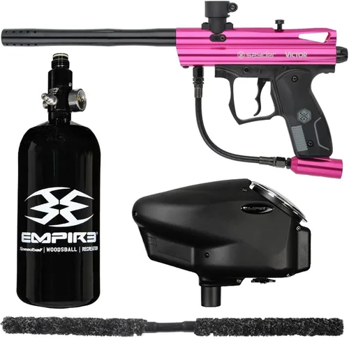 Vista 5 de Action Village Kit de pistola de paintball Kingman Spyder Victor Core