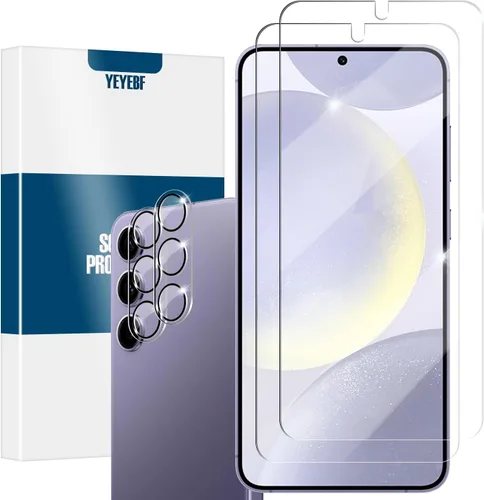 Vista 11 de Protector de pantalla para Galaxy Z Flip 4 5G + protectores de lente de cámara, [2+2 unidades] Protector de pantalla de cobertura completa
