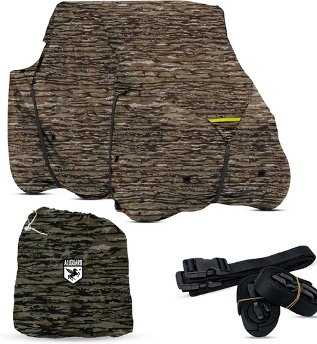 Vista 8 de AllGuard - Funda resistente a la intemperie Max UTV, poliéster de grado marino 600D resistente, protege de la lluvia, la nieve, el sol, los rayos UV