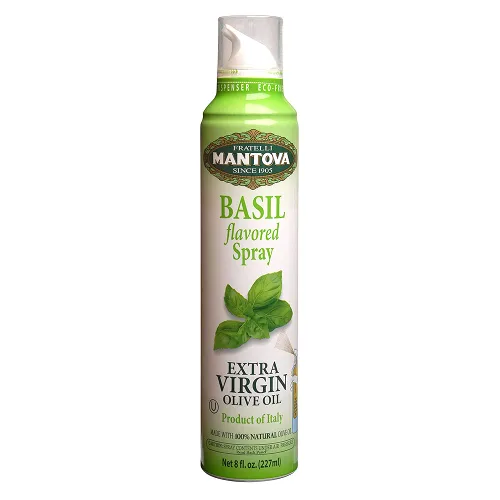 Vista 24 de Mantova Spray de Aceite de Oliva Extra Virgen de 8.5 onzas, Botella de Spray - Controla la Cantidad de Aceite - Ideal para Ensaladas y Cocina