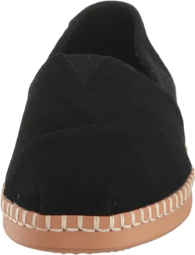 Vista 2 de TOMS Mujer Alpargata Cuero Wr - Negro
