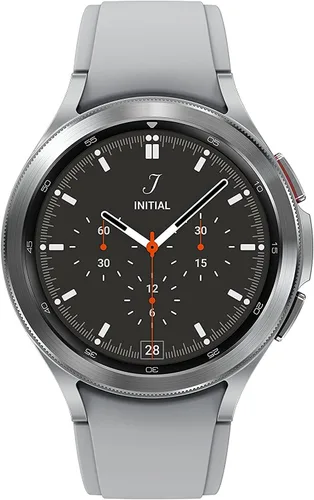 Vista 2 de Samsung Electronics Galaxy Watch 4 Classic R890 1.811 in Smartwatch GPS WiFi (modelo internacional) (plata)