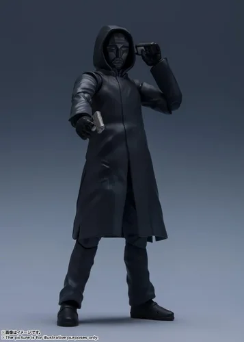 Vista 5 de TAMASHII NATIONS - Juego del calamar - Figura de acción de Front Man, Bandai Spirits S.H.Figuarts