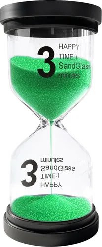Vista 25 de Temporizador de arena de 1 minuto, reloj de arena de plástico para niños, temporizador de reloj de arena acrílico, reloj de arena pequeño de 1 Rojo