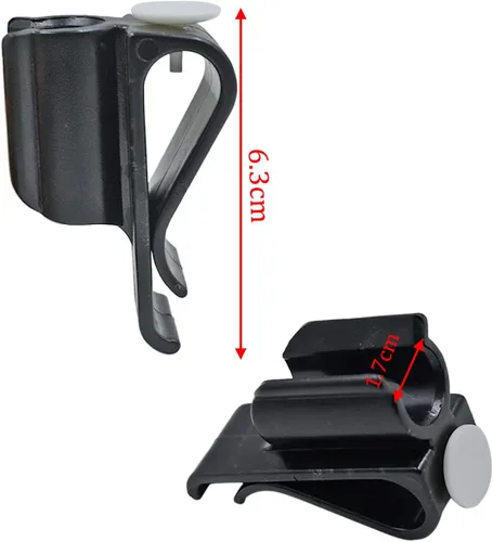 Vista 2 de Golf Putter Clip Golf Bag Clip on Putter Clamp Holder Golf Putter Clip Organizer Ball Marker