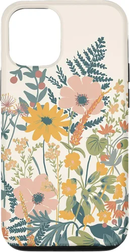 Vista 26 de iPhone 16 Cute Summer Wildflowers Pattern Design Floral Case