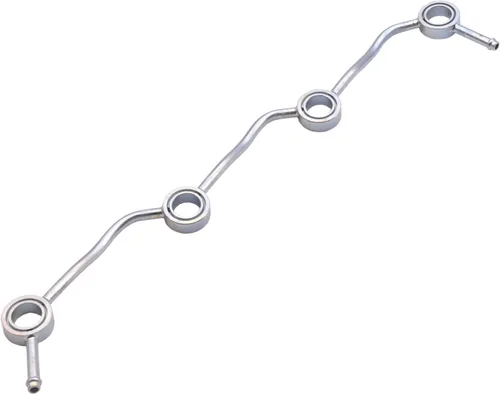Vista 2 de Tubo de desbordamiento de retorno de combustible de 4 cilindros compatible para el motor 16271-42502 de Kubota V1505 V1305