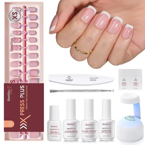 Vista 27 de Beetles - Pegamento de uñas a presión de secado rápido, 0.3 fl oz