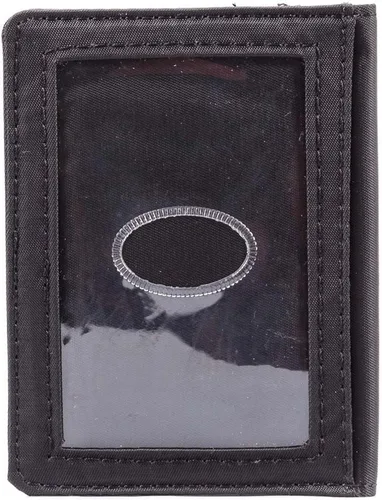 Vista 7 de Big Skinny New Yorker ID Slim Wallet, con capacidad para hasta 24 tarjetas Negro