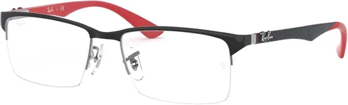 Vista 2 de Ray-Ban RX8411 - Marcos rectangulares de metal para anteojos