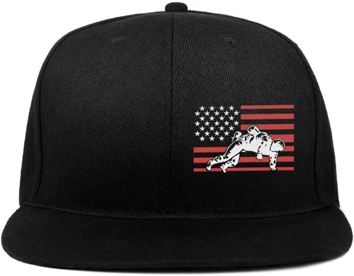 Vista 59 de Puerto Rico Hat Snapback Hats for Men Women, Puerto Rico Flag Design, Anjustable Trucker Cap Flat Brim