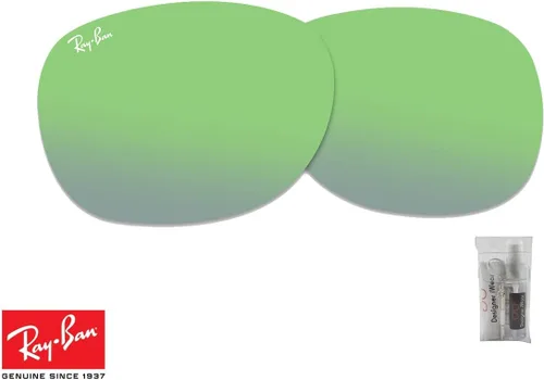 Vista 6 de Nuevo RB2132 Wayfarer lentes de repuesto para hombres para mujeres + paquete con kit de cuidado iWear de diseñador