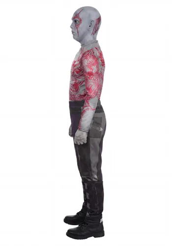 Vista 3 de Disfraz Deluxe Drax para Niño de Marvel Multicolor