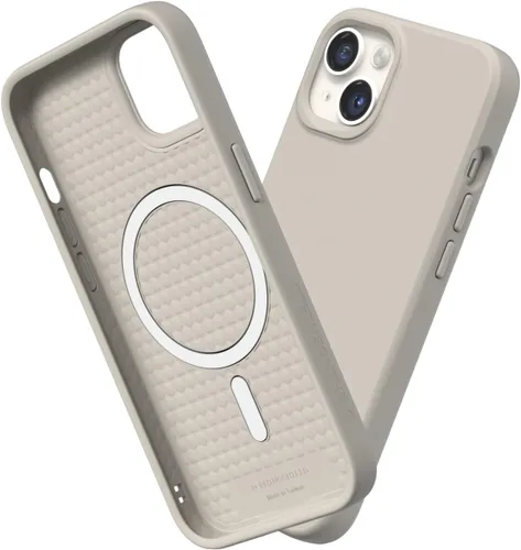 Vista 18 de RhinoShield SolidSuit MagSafe - Funda compatible con iPhone 14/iPhone 13 Fuerte magnético, protección contra caídas de grado militar, diseño