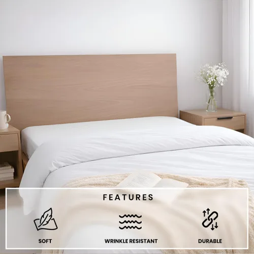 Vista 5 de Kotton Culture - Funda de edredón de microfibra prelavada de 1 pieza, tamaño individual, ropa de cama ultrasuave, ligera y transpirable, cierre
