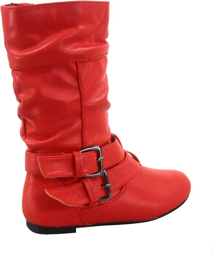 Vista 3 de Link Sonny-54K - Botas de equitación con tacón bajo y hebilla y punta redonda para niña