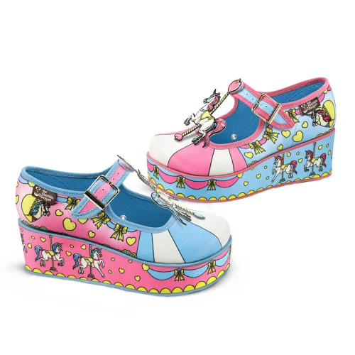Vista 4 de Hot Chocolate Design Chocolaticas Mary Jane - Plataformas para mujer, Tio Vivo