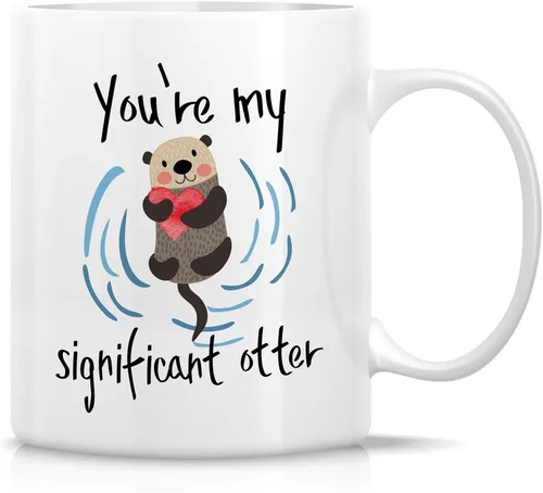 Vista 46 de Retreez Taza divertida – I Love You to The Moon & Back - Tazas de café de cerámica de 11 onzas – Divertido, sarcasmo, sarcástico, motivacional
