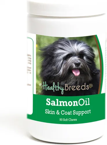Vista 126 de Healthy Breeds Affenpinscher - Masticables suaves de aceite de salmón, 90