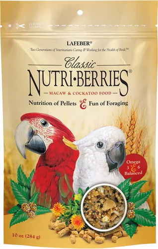 Vista 2 de Lafeber's Classic Nutri-Berries para guacamayo / cacatúa 3.5 libras Bañera