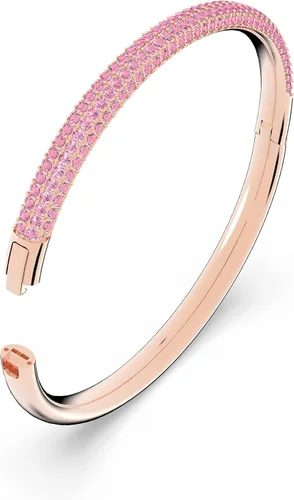 Vista 3 de Swarovski Stone Bangle Bracelet Collection, Clear Crystals, Pink Crystals