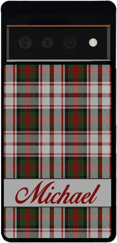 Vista 5 de Manta de edredón de Navidad personalizada de goma negra compatible con Google Pixel 10, 10 Pro, 10 Pro XL, 9a, 9 Pro, Pixel 9, Pixel 9 Pro XL, 8a, 8