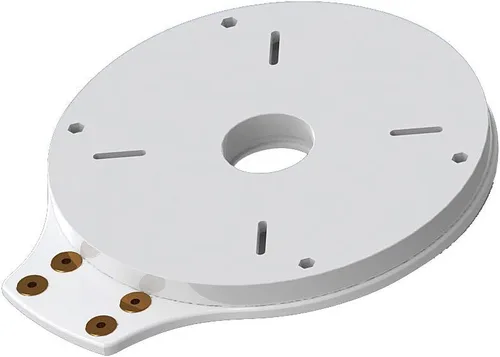 Vista 23 de Negro - Placa modular para soportes que terminan en M1 o M2 para adaptarse a cámaras térmicas FLIR M o Ray T Series Sin