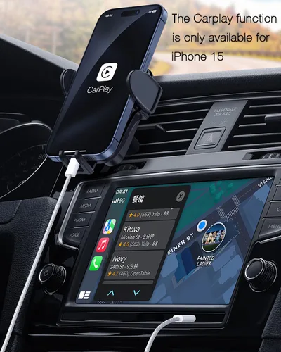 Vista 18 de Paquete de 2 cables de carga CarPlay cortos de 1.5 pies compatibles con iPhone 17/16E/16/15, 17Air, 15 16 17 Pro Max, cable de carga Plus, cable