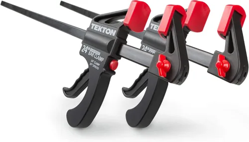 Vista 9 de TEKTON Abrazadera de Barra de Trinquete de 6 Pulgadas / Separador de 12 Pulgadas, Juego de 2 Piezas CLP51506