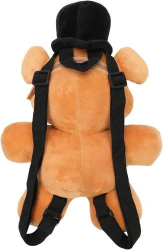 Vista 5 de Bioworld Five Nights at Freddy's Freddy Fazbear - Mini mochila de felpa