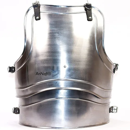 Vista 8 de AnNafi Armadura corporal medieval de caballero justa Réplica de coraza de 0.63 oz para adulto disfraz de guardia guerrero Traje de cuerpo de rey