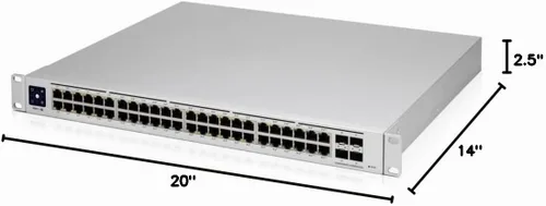 Vista 7 de INTERRUPTOR UBIQUITI UNIFI USW-PRO-48-POE CAPA 3