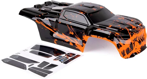 Vista 9 de Carrocería personalizada compatible con Sledge 6S 4WD 1/8 Truck Shell Cover (transparente sin pintar)