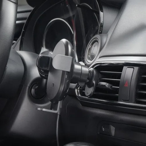 Vista 7 de [Usado] iOttie Auto Sense 2 - Soporte para teléfono con ventilación de aire con carga inalámbrica Qi, soporte de teléfono con sujeción automática